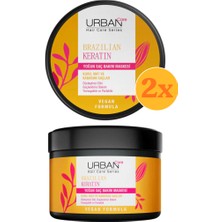 Urban Care Brazilian Keratin Yoğun Saç Bakım Maskesi 230 ml - 2 Adet