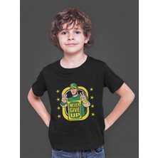 Bumeta John Cena Never Give Up American Güreşi Çocuk Tişört T-Shirt