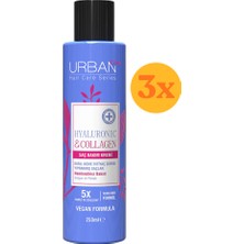 Urban Care Hyaluronik & Kolajen Kuru ve Cansız Saçlara Özel Saç Bakım Kremi 250 ml - 3 Adet