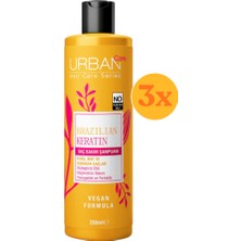 Urban Care Brazilian Keratin Saç Bakım Şampuanı 350 ml - 3 Adet