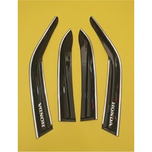 Lina Oto Aksesuar Honda Civic 1996-2000 Iess Kasa Kromlu Yazılı Cam Rüzgarlığı