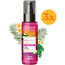 Urban Care Monoi Ylang Ylang Güneşten Yıpranmış Mat Saçlara Özel Bakım Saç Serumu 75 ml - 3 Adet