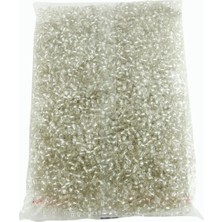 4 mm Şeffaf Kum Boncuk 500 Gram