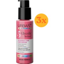 Urban Care Glycolic Retinol Parlaklık Etkili Onarıcı Saç Bakım Serumu 100 ml - 3 Adet