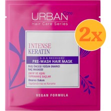 Urban Care Intense Keratin Duş Öncesi Saç Bakım Maskesi 50 ml - 2 Adet