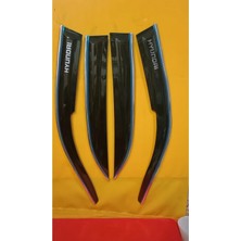 İtibar Hyundai Admire 03-05 Çift Kromlu Cam Rüzgarlığı