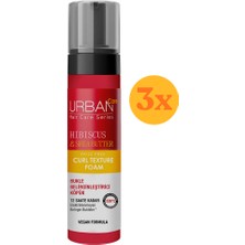 Urban Care Hibiscus & Shea Butter Elektriklenme Karşıtı Saç Bakım Köpüğü 200 ml - 3 Adet