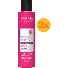 Urban Care Intense Keratin Aşırı Yıpranmış Saçlara Özel Saç Bakım Kremi 250 ml - 2 Adet