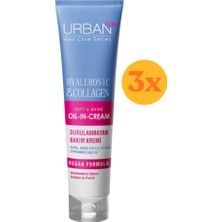 Urban Care Hyaluronic & Collagen Durulanmayan Bakım Kremi 150 ml - 3 Adet