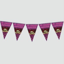 10’lu Söz Kesmeye Hoşgeldiniz Üçgen Flama