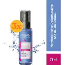 Urban Care Hyaluronic & Collagen Saç Bakım Serumu 75 ml - 3 Adet