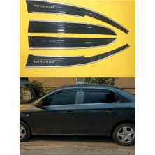 Lina Oto Aksesuar Peugeot 301 Kromlu Yeni 4 Lu Cam Rüzgarlık