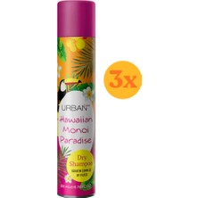 Urban Care Hawaiian Monoi Paradise Kuru Şampuan 200 ml - 3 Adet