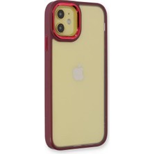 Apple iPhone 12 Kılıf Dora Kapak - Kırmızı