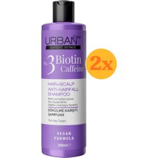 Urban Care Expert Series Biotin & Caffeine Saç Bakım Şampuanı 350 ml - 2 Adet