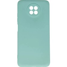 Renas Store Newface Xiaomi Redmi Note 9 5g Kılıf Nano Içi Kadife Silikon - Turkuaz