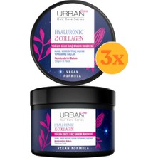 Urban Care Hyaluronic & Collagen Yoğun Gece Saç Bakım Maskesi 230 ml - 3 Adet