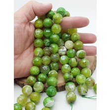 Yaşam Tohumu Akik Taşı Faset Kesim Dizi 16MM (62214)