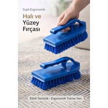 Yenilig Saplı Ergonomik Halı ve Yüzey Fırçası Güçlü Temizlik Kolay Kullanım Pratik Tasarım 1 Parça
