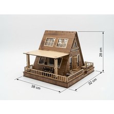 ENC Tasarım Bungalov Maket Model 4