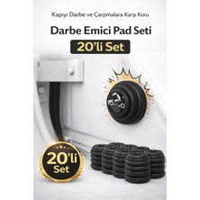 Yenilig 20’li Araba Kapı Darbe Emici Pad Seti | Araç Kapı Koruyucu Lastik Tampon | Darbe Koruma Aparatı