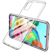 Renas Store Mey Ithalat®  Realme 7 Pro Kılıf Lüx Şeffaf Silikon - Şeffaf