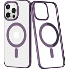 Apple iPhone 13 Pro Kılıf Element Magneticsafe Sert Kapak - Derin Mor