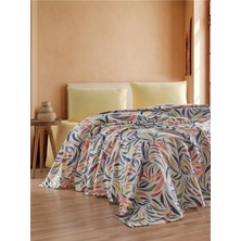 Loyal Home Çift Kişilik 4 Parça Pike Takımı 200X240 cm - Ocean