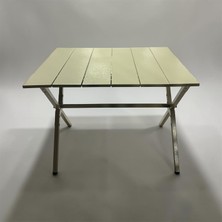 camp Steel Campsteel Dalton 6 - 6 Panelli Ideal Boy Katlanır Kamp Masası - 66X54X50 cm - Alüminyum