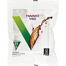 Belirtilmemiş Hario V60 01 Dripper Filtresi (100 Adet)