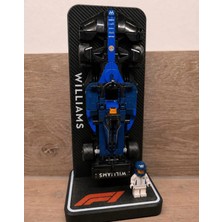 Figürcüm LEGO Formula 1 Ferrari Araç Sergileme Standı | Masaüstü ve Dikey Display Standı | Koleksiyonluk F1 Araç Standı (Araç Dahil Değildir)