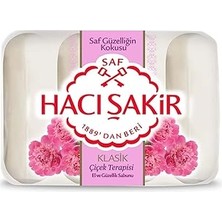 Belirtilmemiş Hacı Şakir Klasik Çiçek Terapisi El Güzellik Sabunu 4X70 gr 1 Paket
