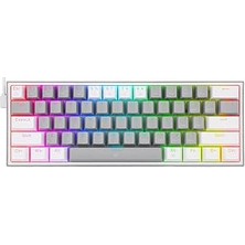 Belirtilmemiş Redragon K617-RGB 16,8 Milyon Rgb Aydınlatma, Red Switch Fizz%60 Q Türkçe Kablolu Mekanik Kl