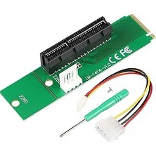 Belirtilmemiş Alfais 4436 M.2 Ngff SSD To Pci-E Express 4x Çevirici Dönüştürücü Kart Adaptörü