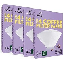 Belirtilmemiş Tchibo 4 x 80 Adet Filtre Kahve Kağıdı