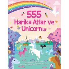 Renas Store 555 Eğlenceli Çıkartma - Harika Atlar ve Unicorn’lar
