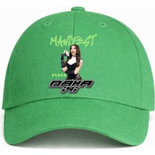 Lovver Manifest Sueda Konser Konsept Premium Baskılı Nefes Alan %100 Pamuklu Şapka