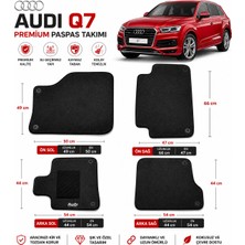 EP Garaj Otomotiv Audi Q7 Premium Halı Paspas Takımı