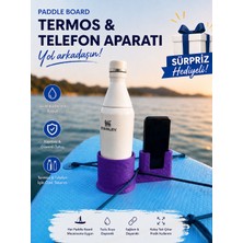 3B Paddle Board Sup Board Kano Kupa Termos Telefon Tutucu - Mor