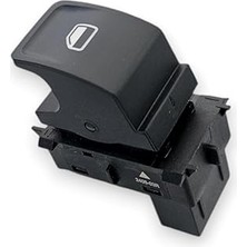 Belirtilmemiş Sol Arka Kapı Cam Düğmesi Kırmızı 6JA959855A Seat Toledo 2016-2019