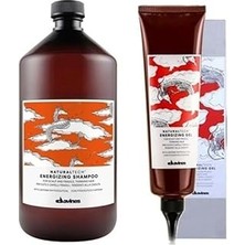 Belirtilmemiş Davines Energizing Dökülme Önleyici Şampuan 1000 ml + Jel 150 ml Bakım Seti