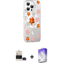 Pileli Store Pilelistore™ iPhone 14 Pro Max Kılıf Yörünge Işık Prime - Siyah Bilvis 5in1 3D Magic Cam Ekran Koruyucu + Bilvis Titan Kamera Lens - Sh