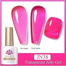 Belirtilmemiş Born Pretty 10ML Jelly Nude Seri Kalıcı Oje JN38 (56347) 3808