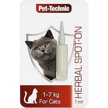 Belirtilmemiş Kediler Için Doğal 1 ml | 1-7 kg Kediler Için Deri Tüy Bakımı | Palmorasa Yağı
