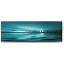 Belirtilmemiş Beyaz Yelkenli Tablosu - 180X60CM