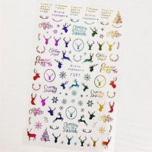 Belirtilmemiş Tırnakmania Üç Boyutlu Yapışkanlı Sticker F597 4026