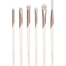 Belirtilmemiş Ecotools Luxe Zarif Göz Makyajı Fırça Seti, Göz Farı, Eyeliner Kaş Makyajı Için, Profesyonel Göz
