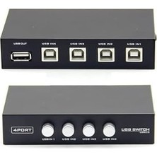 Belirtilmemiş Yazıcı Printer Switch Çoklayıcı Çoğaltıcı 4 Port