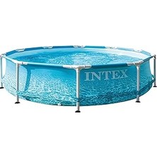 Belirtilmemiş Intex Beachside Çerçeveli Havuz Seti, Çap 305 x 76 Cm, 28206NP