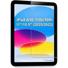 Belirtilmemiş Harvortez Ipad 11. Nesil 11 Inç (A16 2025) 10. Nesil 10.9 Inç (2022) 9h Temperli Ekra